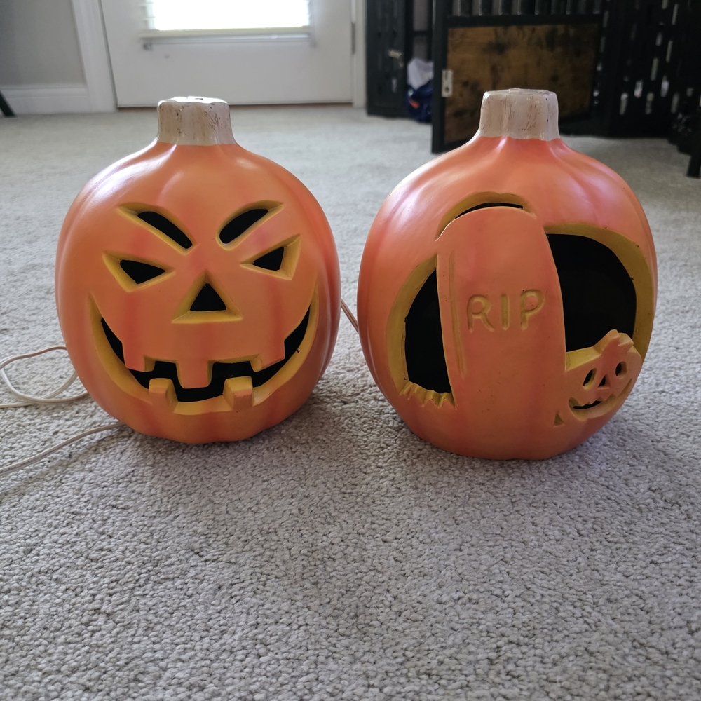 Halloween Pumpkin Lantern Set - Orange